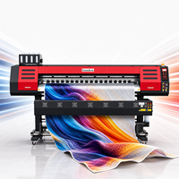 Imprimante éco-solvant grand format XP600 de 1,8 m pour l'impression textile, les bannières en vinyle et les supports publicitaires