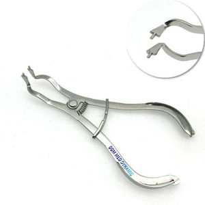 Dom Med Dynamics Forceps à Digue Dentaire en Caoutchouc Ivoire de Haute Qualité 17cm, Pince Dentaire en Acier Inoxydable, Instrument Manuel pour Digue Dentaire - Product Image 5