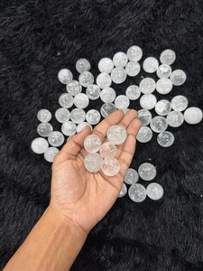 Mini sphère de quartz naturel transparent, boule de cristal polie, pierre de guérison pour le Reiki, la méditation, la décoration intérieure, cadeau spirituel, vente en gros - Product Image 2