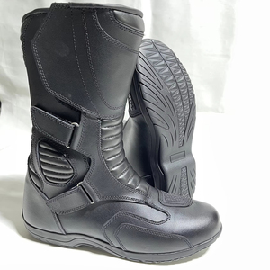 Bottes de moto en cuir véritable OEM, meilleures chaussures de course, chaussures de moto professionnelles complètes - Product Image 1