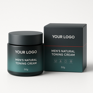 Crema Tonificante Natural para Hombre con Ácido Hialurónico y Glicerina, Crema Aclarante, Personalizada con su Logotipo, ODM, OEM, Marca Privada - Product Image 1