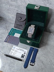 Reloj de diamantes de corte redondo de moissanita VVSCertified unisex hecho a mano para hombres y mujeres que personifican la vanguardia de la moda Hip Hop - Product Image 4