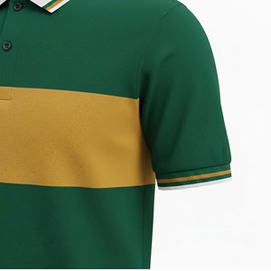 Polo Personalizable para Hombre, Moda Verano, 100% Poliéster, Diseño Sólido, Casual, Corte Ajustado, Manga Corta - Product Image 5