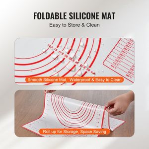 Mattarello regolabile in acciaio inossidabile con anelli di spessore tappetino da forno categoria di prodotti mattarelli e tavole da pasticceria - Product Image 6