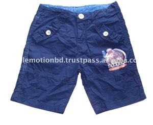 กางเกงขาสั้นเด็กผู้ชายกันรอยยับแห้งเร็วกางเกงทอลายสก็อตสำหรับเด็ก - Product Image 1