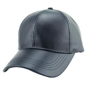 Genuine Leather Baseball <b>Cap</b> Premium Soft Leather Hat Casual Adjustable Sport Sun Visor Wholesale Blank <b>Plain</b> <b>Caps</b> - Product Image 3