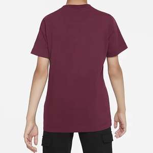 T-shirt personnalisé pour homme |   T-shirt uni en soie/coton |   Haut à manches courtes à séchage rapide, col rond, coupe classique, style vêtements de travail | - Product Image 2