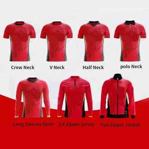 Ventes en gros d'uniformes résistants à la décoloration, ensembles de maillots et shorts en jersey interlock durables, uniformes de football personnalisés - Product Image 2