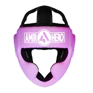Amir Taidou <b>Boxing</b> Sparring <b>Headgear</b> with PU Leather <b>Customized</b> Logo and Protection Universal Fit - Product Image 4