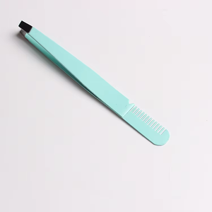 Pinzas Profesionales de Acero Inoxidable para Cejas con Puntas de Fibra, Agarre Perfecto, Ligeras, para Extracción de Vello de Cejas y Barba-ANAAIF - Product Image 4