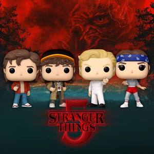 Figura de Vinilo Funko Pop a Precio de Fábrica, 3.75 Pulgadas, Dustin Henderson, Stranger Things Temporada 5, Juguete Coleccionable Premium 1781 para Fans - Product Image 1
