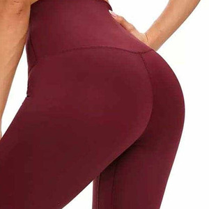 Women's High Waist Breathable Quick Dry Yoga Leggings Nylon Spandex Gym Fitness Workout Pants - Product Image 6