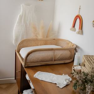 โต๊ะเปลี่ยนผ้าอ้อมเด็กแบบพกพา ทำจากหวาย ราคาแข่งขัน ผลิตด้วยมือ สินค้ามาใหม่ - Product Image 6