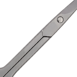 Ciseaux à cuticules professionnels en acier inoxydable, pointe fine courbée, durables, 3,5 pouces, droits, pour manucure et pédicure - Product Image 4