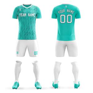 Camisetas de Fútbol Unisex de Secado Rápido, Uniformes de Fútbol de Manga Corta para Verano - Product Image 2