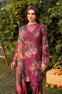 Tenues traditionnelles indiennes et pakistanaises pour femmes, en lin brodé et imprimé, salwar kameez cousu, robe de fête pour toutes les saisons - Product Image 5