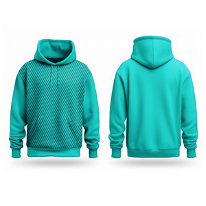 Sweat à capuche sport en coton French Terry de qualité supérieure pour homme, idéal pour l'entraînement et la course à pied, marché américain et européen, en molleton de coton respirant - Product Image 1