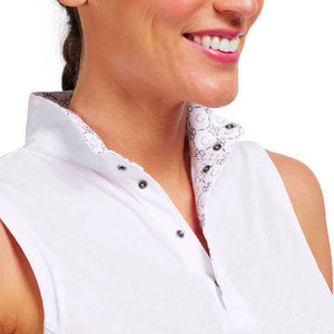 Haut de sport équestre pour femme, à manches longues, couleur unie, séchage rapide, en spandex, tricoté, extensible, coupe longue, avec fourrure - Product Image 6