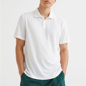 Camiseta polo personalizada 100% algodón para hombre, con bloques de color, manga corta, corte ajustado, en varios colores. - Product Image 1