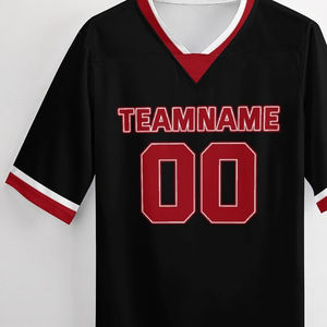 Jersey de Fútbol Americano para Equipos, Rugby 2026, Personalizado, Nuevo, Poliéster Transpirable, Manga Corta, Secado Rápido, Superventas - Product Image 3