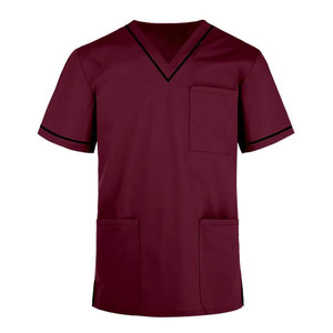 Dernière conception – Blouses médicales unisexes élégantes pour infirmières – Chemises en toile respirantes à séchage rapide pour professionnels hospitaliers - Product Image 6