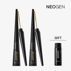 Neogen Set de 2 unidades de máscara de pestañas metálica (Negro/Marrón) con removedor de ojos líquido de fórmula de fibra química de regalo - Product Image 1