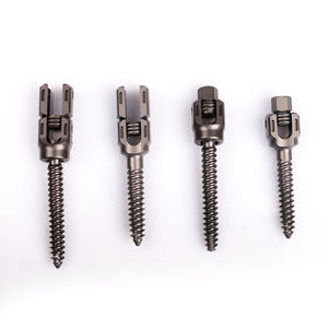 Vis de réduction polyaxiale et monoaxiale en alliage de titane pour chirurgie lombaire, prix usine - Product Image 5