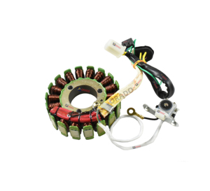 Ensemble de plaques de bobine de stator Hero Honda Karizma, qualité export, pour pièces détachées de deux-roues, Inde, Orado - Product Image 1