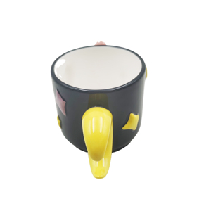 Ensemble de salières et poivrières fantômes en céramique mignonnes, peintes à la main, pour Halloween, vente en gros - Product Image 3