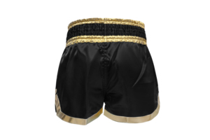 Pantalones Cortos de Muay Thai Antiarrugas, Elásticos y Lisos, de Alta Calidad, Venta al Por Mayor de Fábrica, para Lucha, MMA y Kick Boxing - Product Image 4