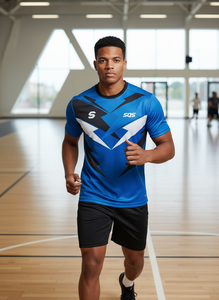 Nouveau Maillot de Sport Publicitaire Personnalisé 100% Polyester Grande Taille Séchage Rapide Léger pour Marathon et Gymnastique, T-shirts de Course par Sublimation - Product Image 4
