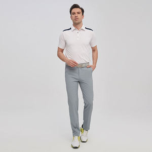 OEM ODM Custom High Quality Cotton Blend <b>Men's</b> 4 Way <b>Stretch</b> Slim Fit Golf Pants <b>Mens</b> Golf Jogger Pants Loose Trousers Quick Dry - Product Image 3