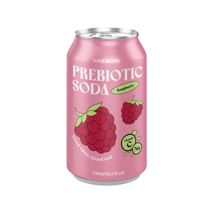 Bebida Carbonatada con Prebióticos de 330 ml, Jugo con Gas de Fresa, Limón, Naranja y Lima, Muestra Gratis, Diseño OEM Disponible, Venta al Por Mayor - Product Image 3
