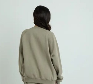 Conjunto de Sudadera y Pantalones Deportivos Casuales de Algodón Suave para Mujer, Proveedor Mayorista de Marca Privada OEM/ODM con Logotipo Personalizado - Product Image 4