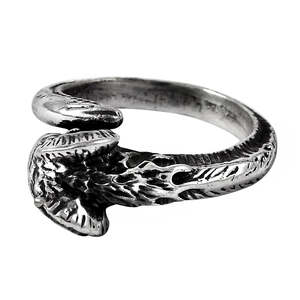 Wholesale S925 Sterling Silver Retro Sheep <b>Rings</b> For Men And Women <b>Open</b> Design Hip-hop Boho Jewelry In 925 Sterling Silver - Product Image 2