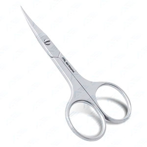 กรรไกรตัดหนังกำพร้าแบบเฉียง ยี่ห้อ Slant Edge Care  เครื่องมือเสริมความงาม สีเงิน สำหรับทำเล็บมือและเล็บเท้า คุณภาพสูง อุปกรณ์ตัดแต่งหนังกำพร้า - Product Image 1