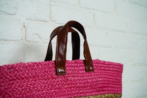 Bolso Tote de Algodón Ecológico 2026 de Moda para Mujer, Hecho a Mano, Nuevo Diseño Bohemio Cruzado, Bolso de Playa de Moda - Product Image 4
