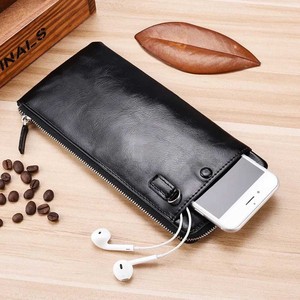 <b>Long</b> Genuine Leather Women's <b>Wallet</b> <b>Long</b> Zipper <b>Wallet</b> Premium Stylish <b>Wallets</b> in Leather Stuff Wholesale Price. - Product Image 3