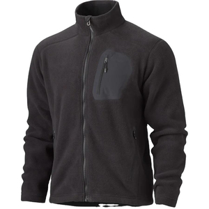 Veste d'hiver personnalisée avec logo, en polaire à séchage rapide, col montant, coupe-vent, uniforme de travail extérieur imprimé - Product Image 4