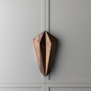 Geometric Bronze Cabinet Handle Minimalist Furniture Knob Durable <b>Drawer</b> Pull Handle - Product Image 2