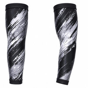 Mangas de compresión para hombre, personalizadas, para fitness, deportes, ciclismo, correr, entrenamiento, transpirables, elásticas, de soporte y protección. - Product Image 6