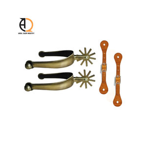 Espuelas de Equitación Metálicas, Equipo Ecuestre de Construcción Duradera - Product Image 4