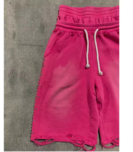 Nouvelle Arrivée 2026 – Short en Coton à Taille Élastique, Imprimé Lettres en Relief, Décontracté, Longueur Mi-Cuisse, Respirant, Style Tricoté, Logo Avant - Product Image 5