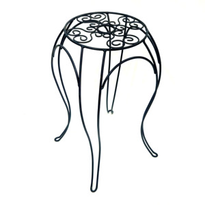 Metal <b>Plant</b> Stand Indoor Outdoor Flower Pot Holder Decorative Iron Planter Stand Garden Home Decor - Product Image 2