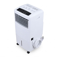 Ventilateur évaporatif portable Sudex JC120-C sans pales avec télécommande, économe en énergie, silencieux, écologique, pour garage et extérieur