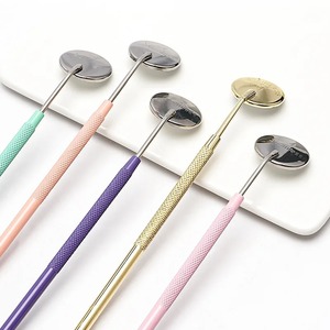 BAFA SURGICAL INSTRUMENTS Espejo reflector bucal grande de acero inoxidable autoclavable, modelo de dientes de muñeca dental para higiene bucal - Product Image 3