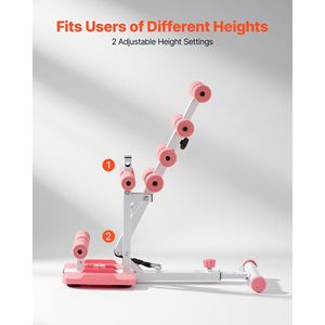Máquina de Sentadillas Profundas Ajustable, Entrenador de Glúteos con 3 Bandas de Resistencia de Alta Intensidad, Ejercitador Plegable para Piernas y Abdomen - Product Image 6