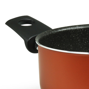 Casseruole antiaderenti in bronzo italiano migliori vendite all'esportazione per l'ebollizione e lo stufato di granito pentole in metallo - Product Image 4