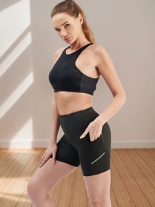 Shorts de Yoga de Cintura Alta para Mujer, Shorts Deportivos Sin Costuras para Gimnasio, Entrenamiento, Running y Fitness - Product Image 5
