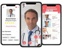 Application mobile de réservation de soins de santé intelligents et de consultation en ligne |   Développement Android natif, version Internet disponible, Linux MAC